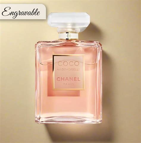 coco chanel engraved perfume